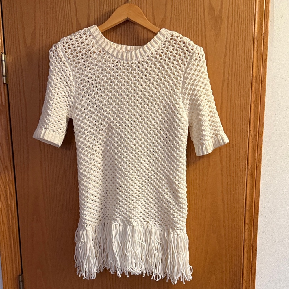 Michaels Cream Knit Sweater
